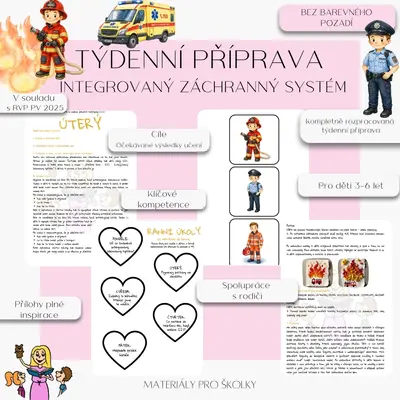 Týdenní příprava - Integrovaný záchranný systém (bez barevného pozadí)