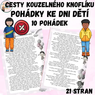 Cesty kouzelného knoflíku  - 10 pohádek ke Dni dětí