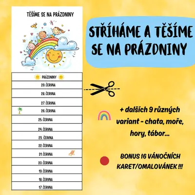 ✂️ STŘÍHÁME A TĚŠÍME SE NA PRÁZDNINY ✂️