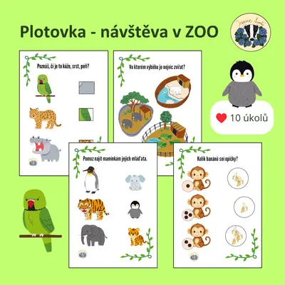 Plotovka - návštěva v ZOO