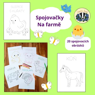 Spojovačky - na farmě 