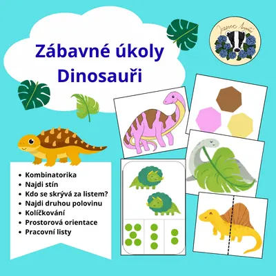 Zábavné učení - dinosauři 