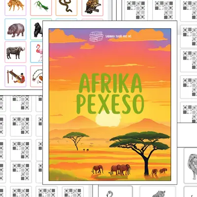 Afrika - pexeso