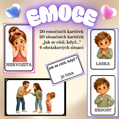 EMOCE – Kubík a Emička🩷💙