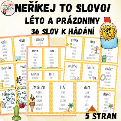 Neříkej to slovo! Léto a prázdniny