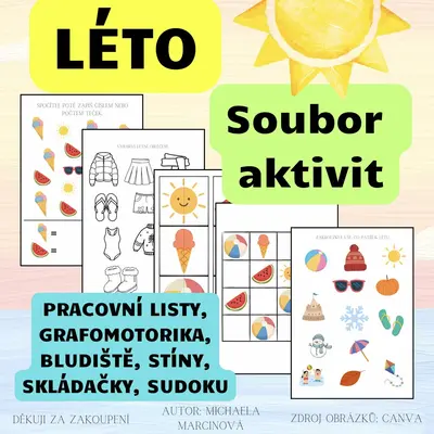 LÉTO - soubor aktivit