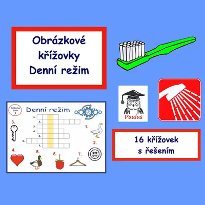 Obrázkové křížovky Denní režim