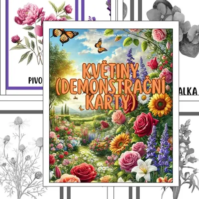 Květiny (demonstrační karty)