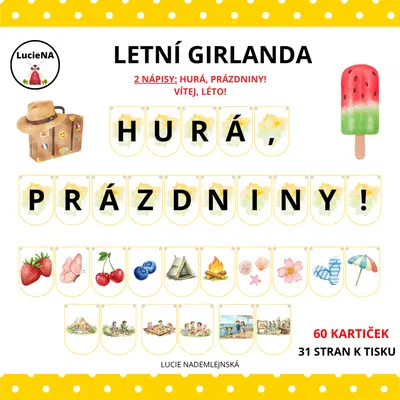 LETNÍ GIRLANDA