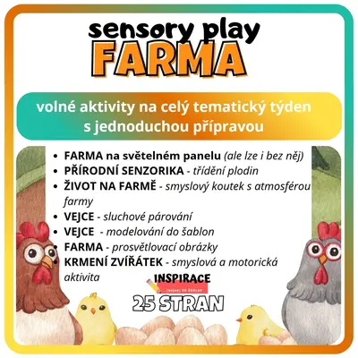 Sensory play - FARMA 🐮