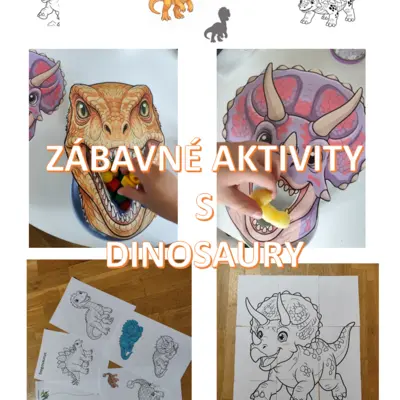 ZÁBAVNÉ AKTIVITY S DINOSAURY 