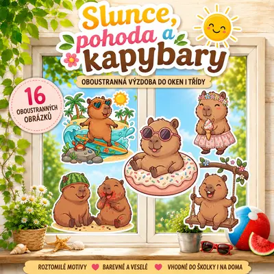 ☀️ Slunce, pohoda a kapybary 🍉