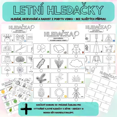 LETNÍ HLEDAČKY