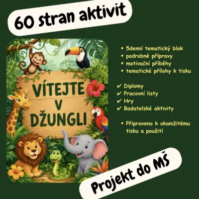 Džungle - zvířátka