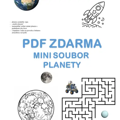 Mini soubor: ZÁBAVNÉ AKTIVITY S PLANETAMI