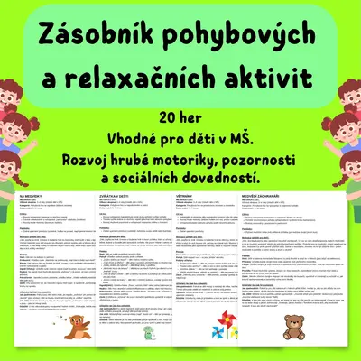 Zásobník pohybových a relaxačních aktivit
