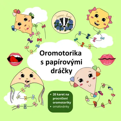 Oromotorika s papírovými dráčky