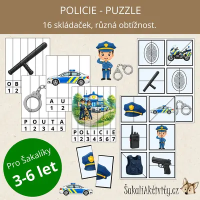  Puzzle - POLICIE 
