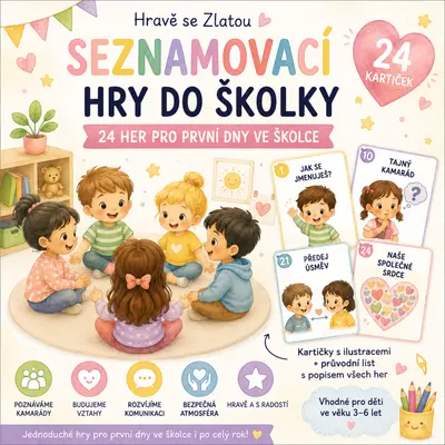 Seznamovací hry do školky – 24 her pro první dny
