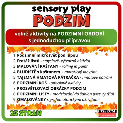 Sensory play - PODZIM🍁
