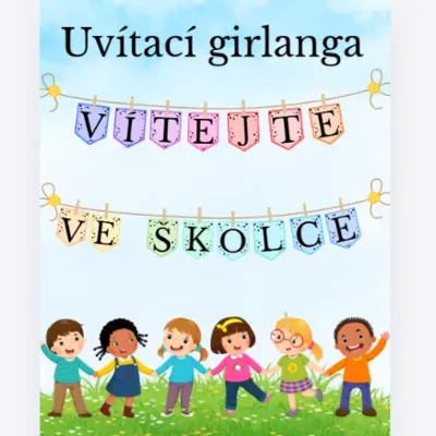 Uvítací girlanda 