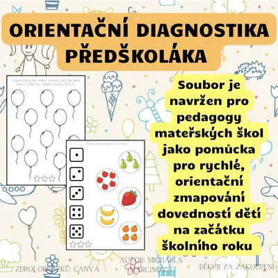 Orientační diagnostika předškoláka 