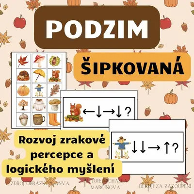 PODZIM - šipkovaná
