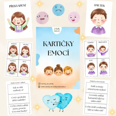 Kartičky emocí 