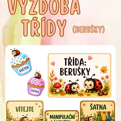 Výzdoba třídy - BERUŠKY