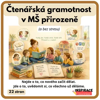 Čtenářská gramotnost v MŠ přirozeně (a bez stresu)
