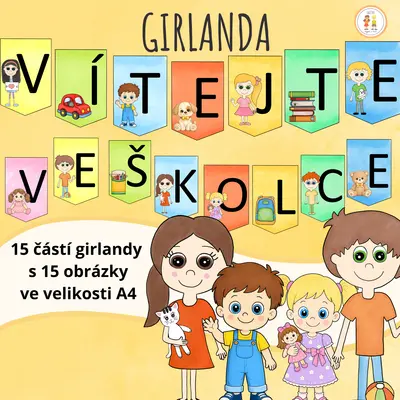 Girlanda - Vítejte ve školce