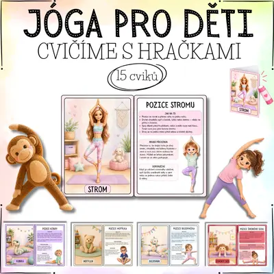 Jóga pro děti - cvičíme s hračkami