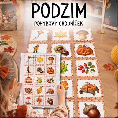 Podzim - pohybový chodníček