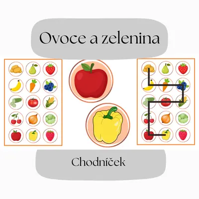 Chodníček Ovoce a zelenina