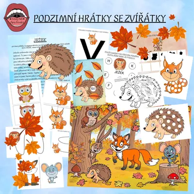 PODZIMNÍ HRÁTKY SE ZVÍŘÁTKY 