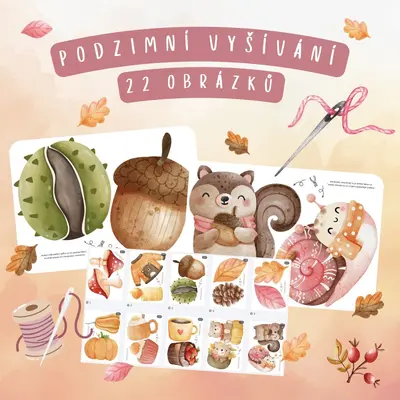 Podzimní vyšívání 
