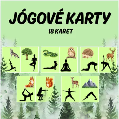 Jógové karty - příroda