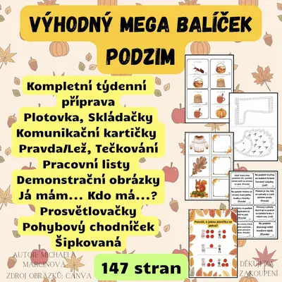 PODZIM - výhodný MEGA balíček