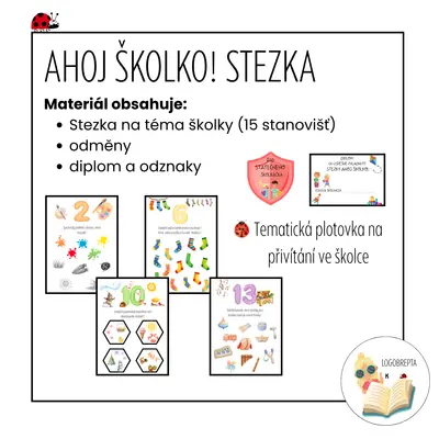 AHOJ ŠKOLKO! STEZKA