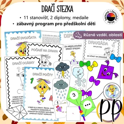 Dračí stezka s úkoly pro děti