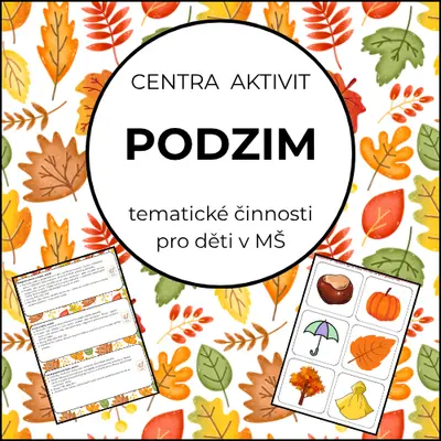 Podzim – centra aktivit do MŠ 
