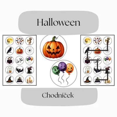Halloween chodníček