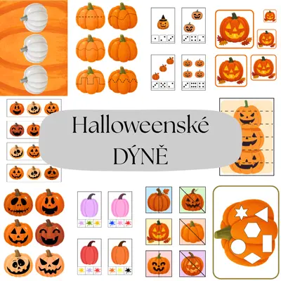 Halloweenské dýně