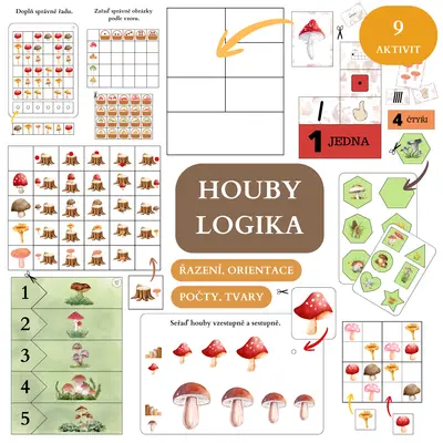 Houby - logika