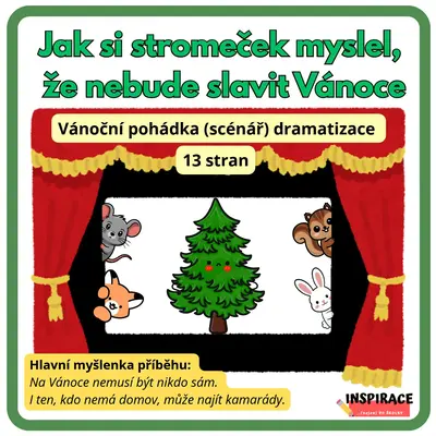 Vánoční pohádka – scénář dramatizace