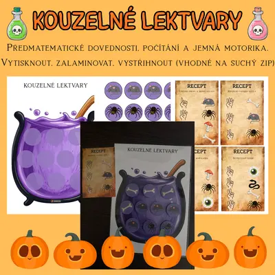 Kouzelné lektvary: Počítání do 10
