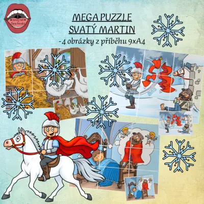 MEGA PUZZLE: SVATÝ MARTIN 