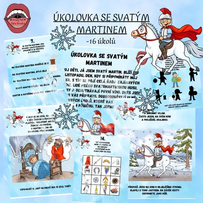 ÚKOLOVKA SE SVATÝM MARTINEM 