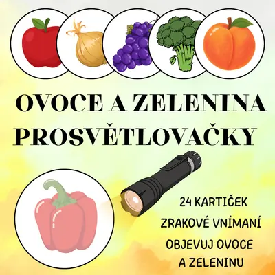 PROSVĚTLOVAČKY - OVOCE A ZELENINA