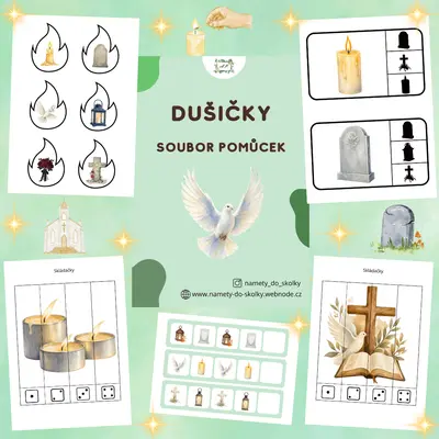 Dušičky - Soubor pomůcek 